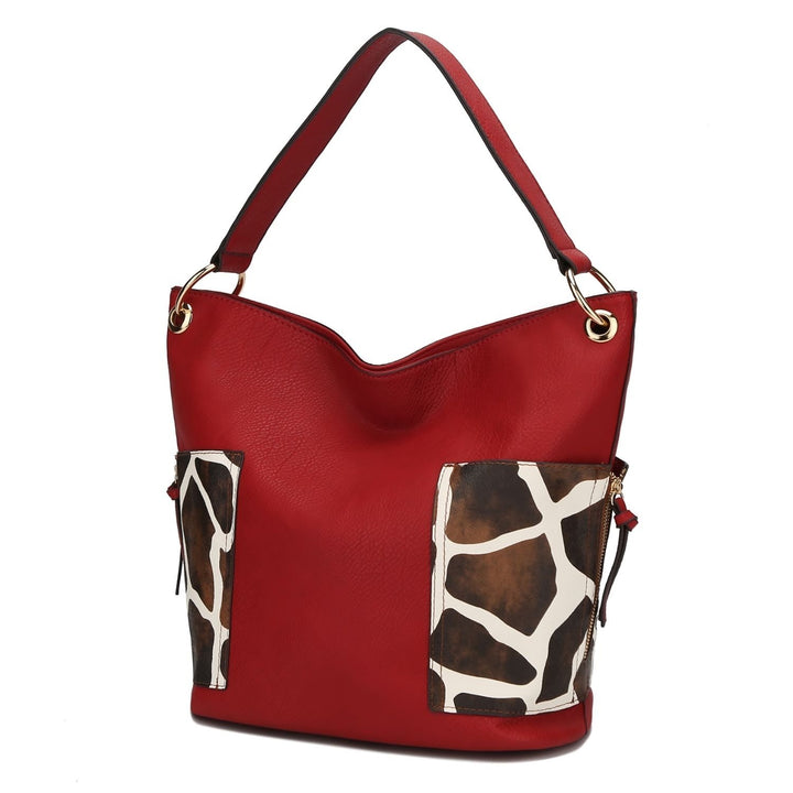 MKF Collection Feni Hobo Handbag Multi-Functional Shoulder Bag by Mia K. Image 4