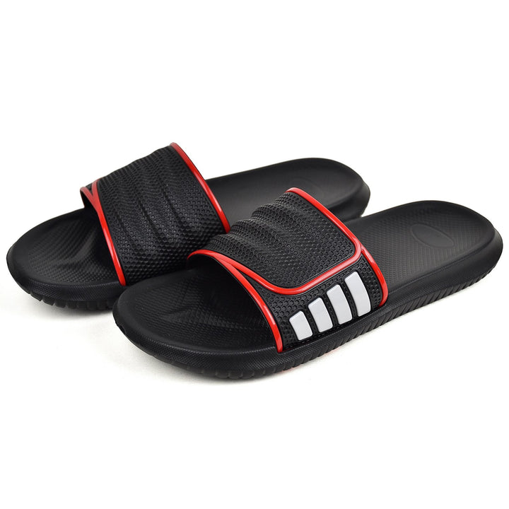 VONMAY Mens Slides House Shower Slippers Comfort Beach Slip Sandals Image 1