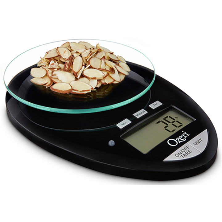 Ozeri Pro II Digital Kitchen Scale Glass Platform Timer 12lbs Capacity Image 4