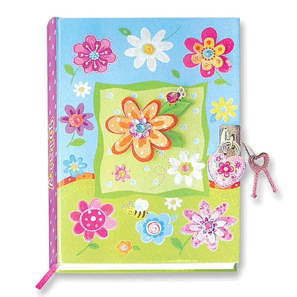 Hot Focus Butterfly Journal Book Set Pink with Accessories Erasers Pen Notes Image 1