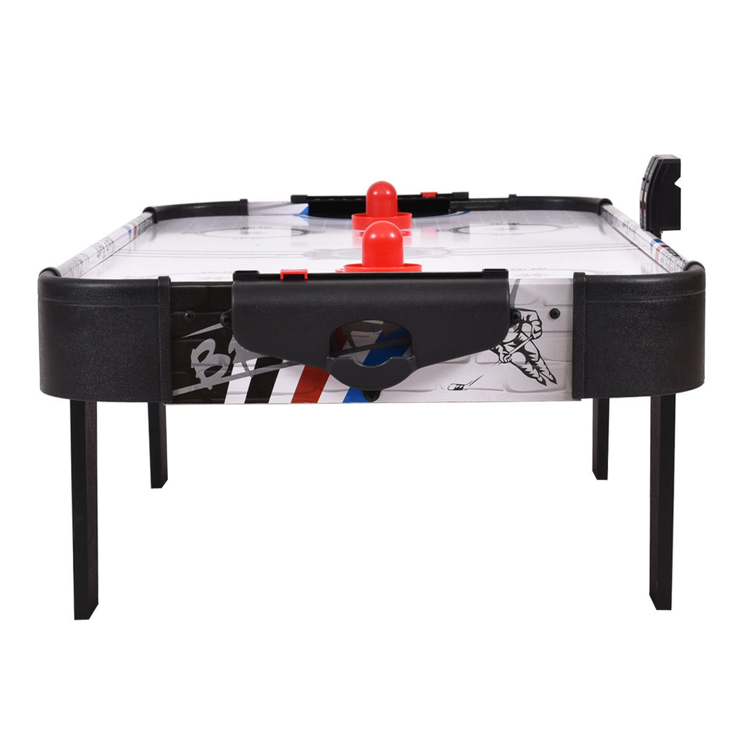 42Air Powered Hockey Table Game Room Indoor Sport Electronic Scoring 2 Pushers Image 4