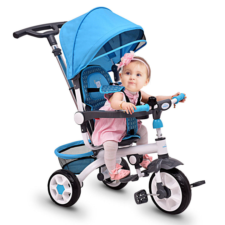 Baby Stroller Tricycle Detachable Learning Toy Bike Image 1