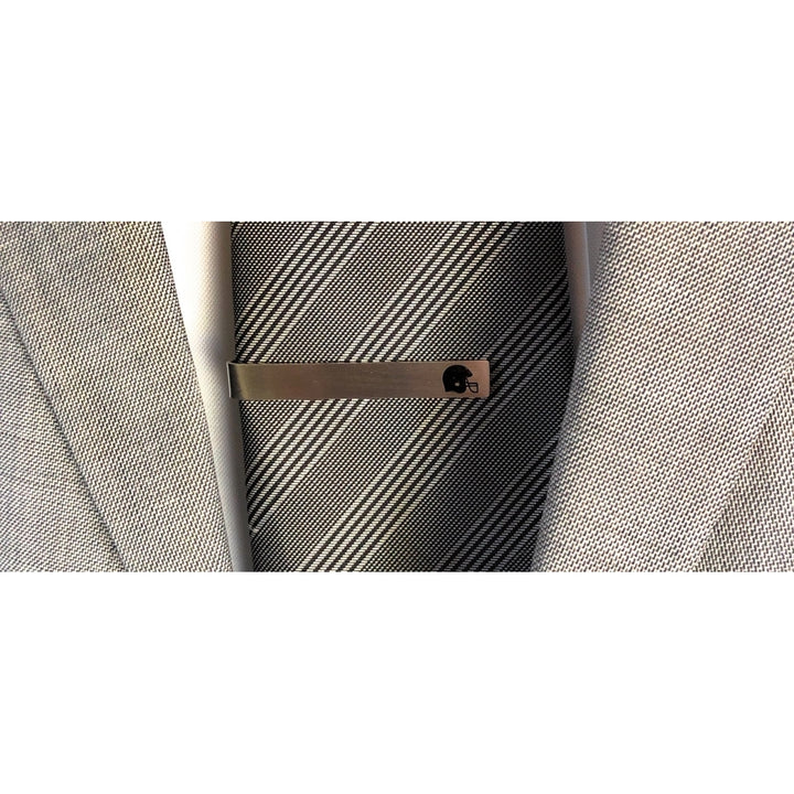 Football Tie Bar Football Helmet Tie Clip Football Gift Ideas Image 3