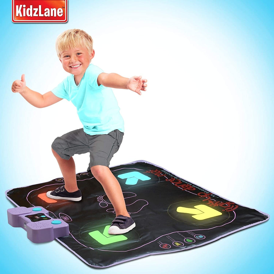 Dance Game for Kids Boys and Girls  Light Up Dance Pad with Built in or External AUX/Bluetooth Music Image 1