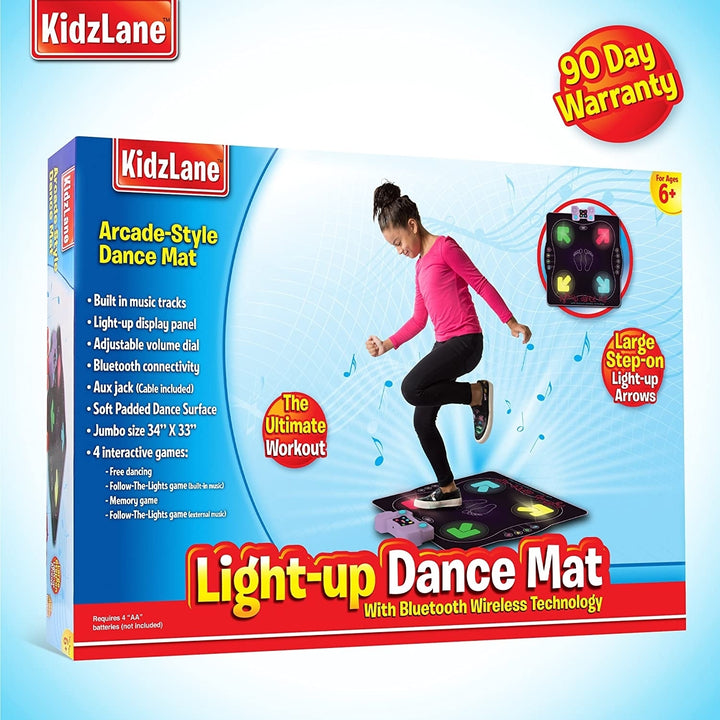 Dance Game for Kids Boys and Girls  Light Up Dance Pad with Built in or External AUX/Bluetooth Music Image 2