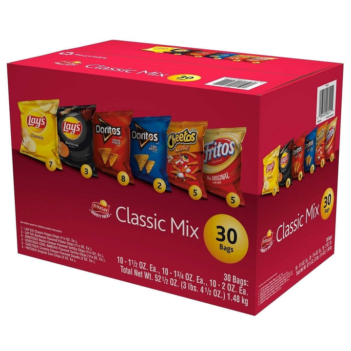 Frito Lay Classic MixVariety Pack30 Count Image 1