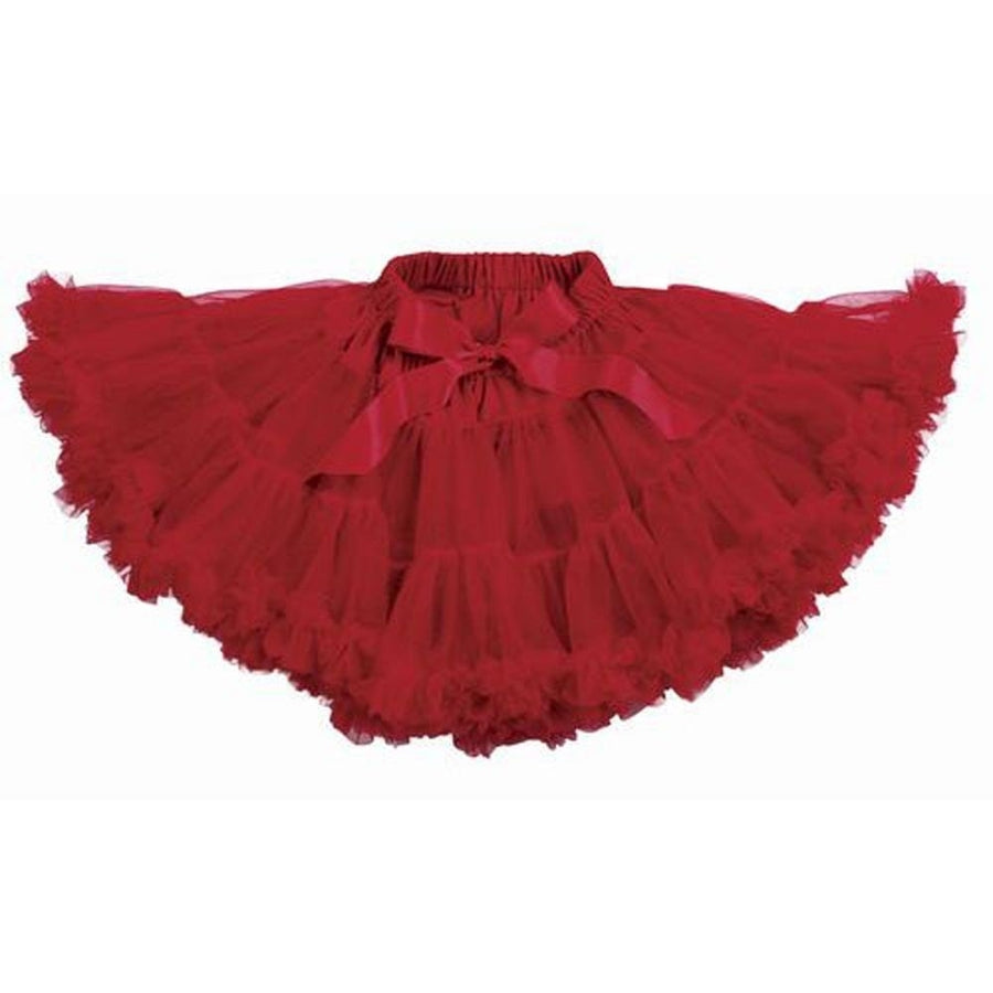 Bearington, Red color Pretty Petticoat, Size- Small (SM) , for age group 2-4 years, Best for baby girls on party Image 1