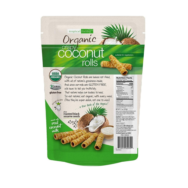 Tropical Fields Organic Crispy Coconut Rolls (11 Ounce) Image 2