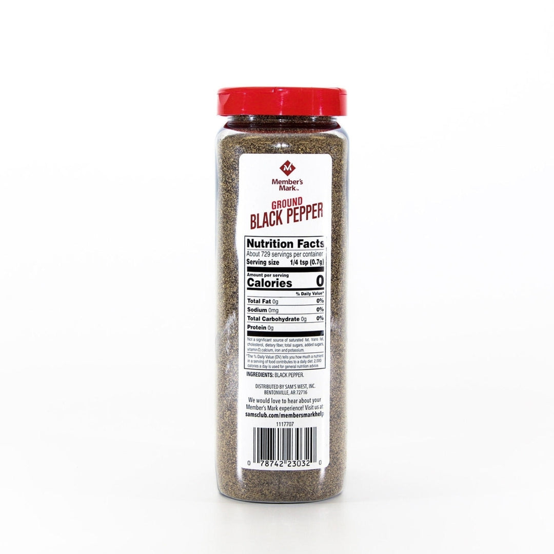 Members Mark Ground Black Pepper (18 Ounce) Image 3