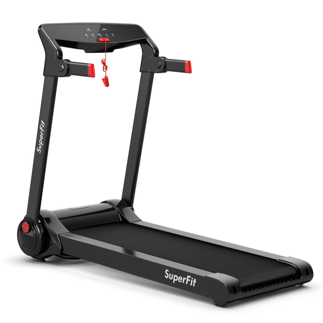 Folding Electric Treadmill 3.0HP Exercise Running Machine w/ App Control Image 1