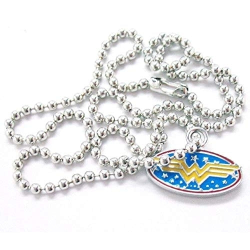 Wonder Woman Necklace Superhero Justice League DC Comics Cosplay Pendant Jewelry Gift Image 1