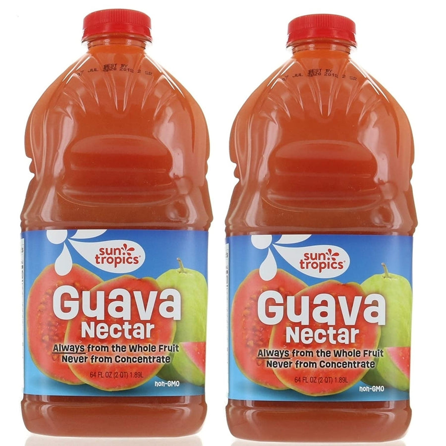 Grown Right Organic Guava Nectar Juice 64 Fluid Ounce (Pack of 2) Image 1