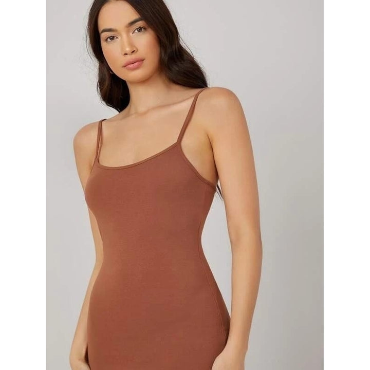 BASICS Solid Bodycon Dress Image 6