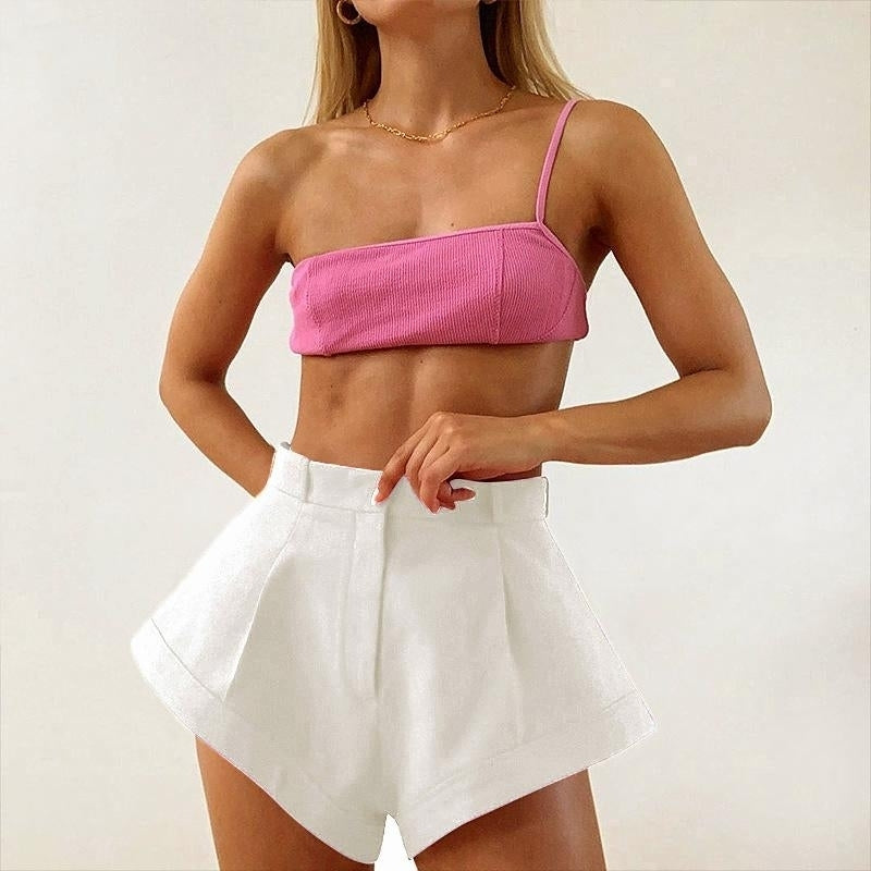 High Waist Shape Shorts Image 3