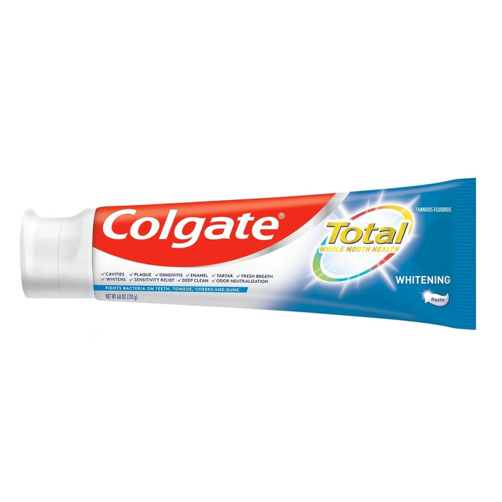 Colgate Total Whitening Toothpaste 6 Ounce (Pack of 5) Image 4