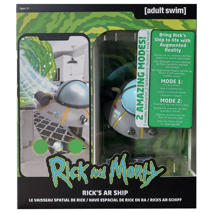 Rick and Morty Virtual Ricks AR Ship Remote Control Spaceship Interactive Toy WOW Stuff Image 4