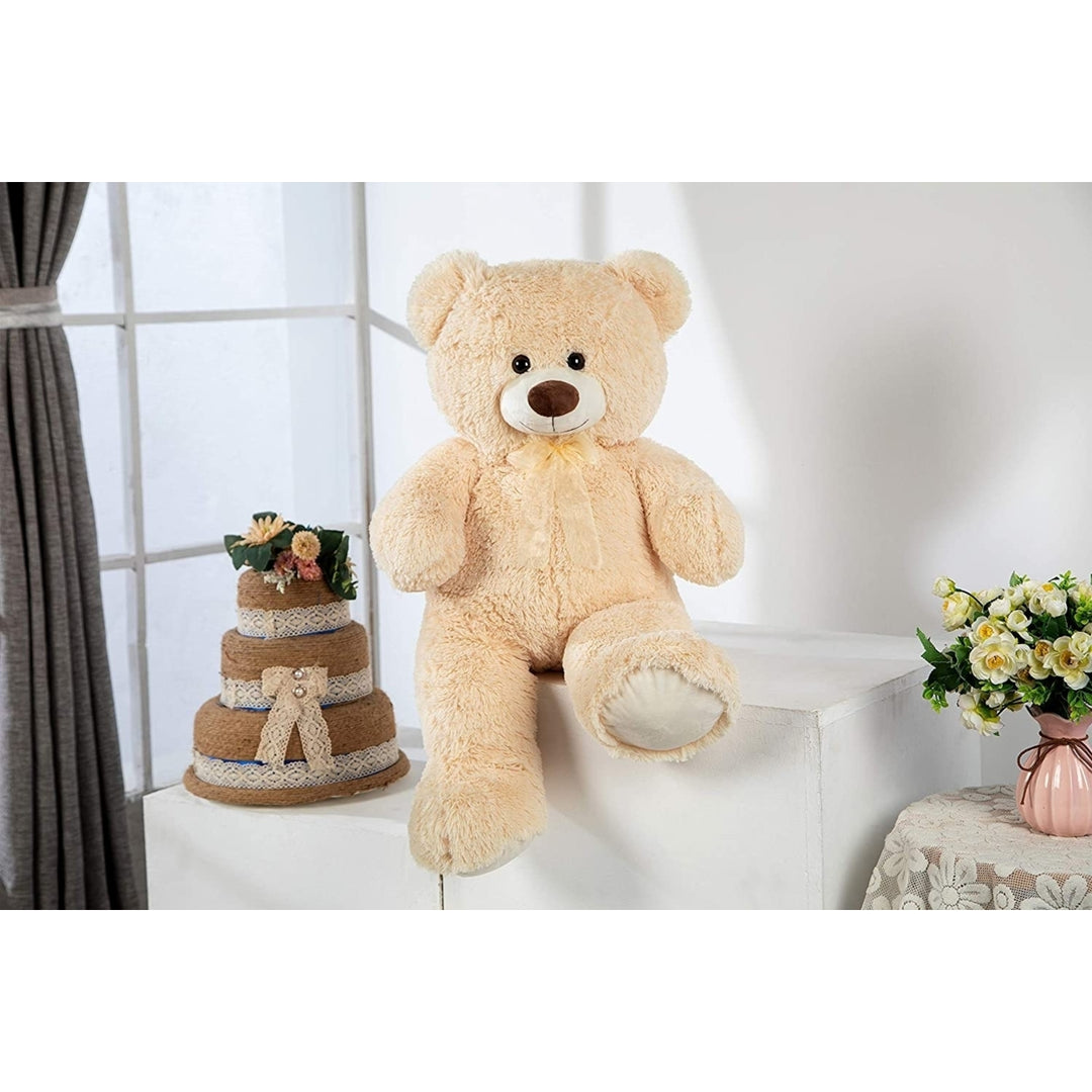 36 inch Big Teddy Bear Cute Giant Stuffed Animal Soft Plush Bear Image 1