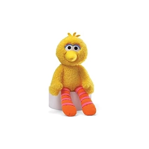 Sesame Street Big Bird Take Along Plush Stuffed Animal Yellow 12.5" Image 1