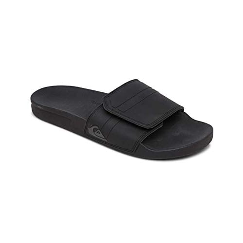 Quiksilver Mens Rivi Slide Adjustable Sandal Black/Grey/Black - AQYL101038-XKSK Black/Grey/Black Image 1