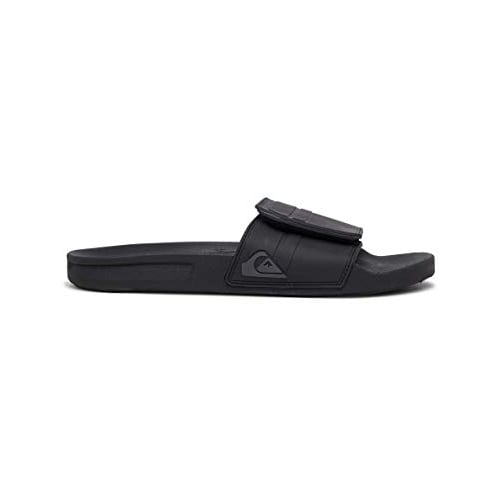 Quiksilver Mens Rivi Slide Adjustable Sandal Black/Grey/Black - AQYL101038-XKSK Black/Grey/Black Image 3