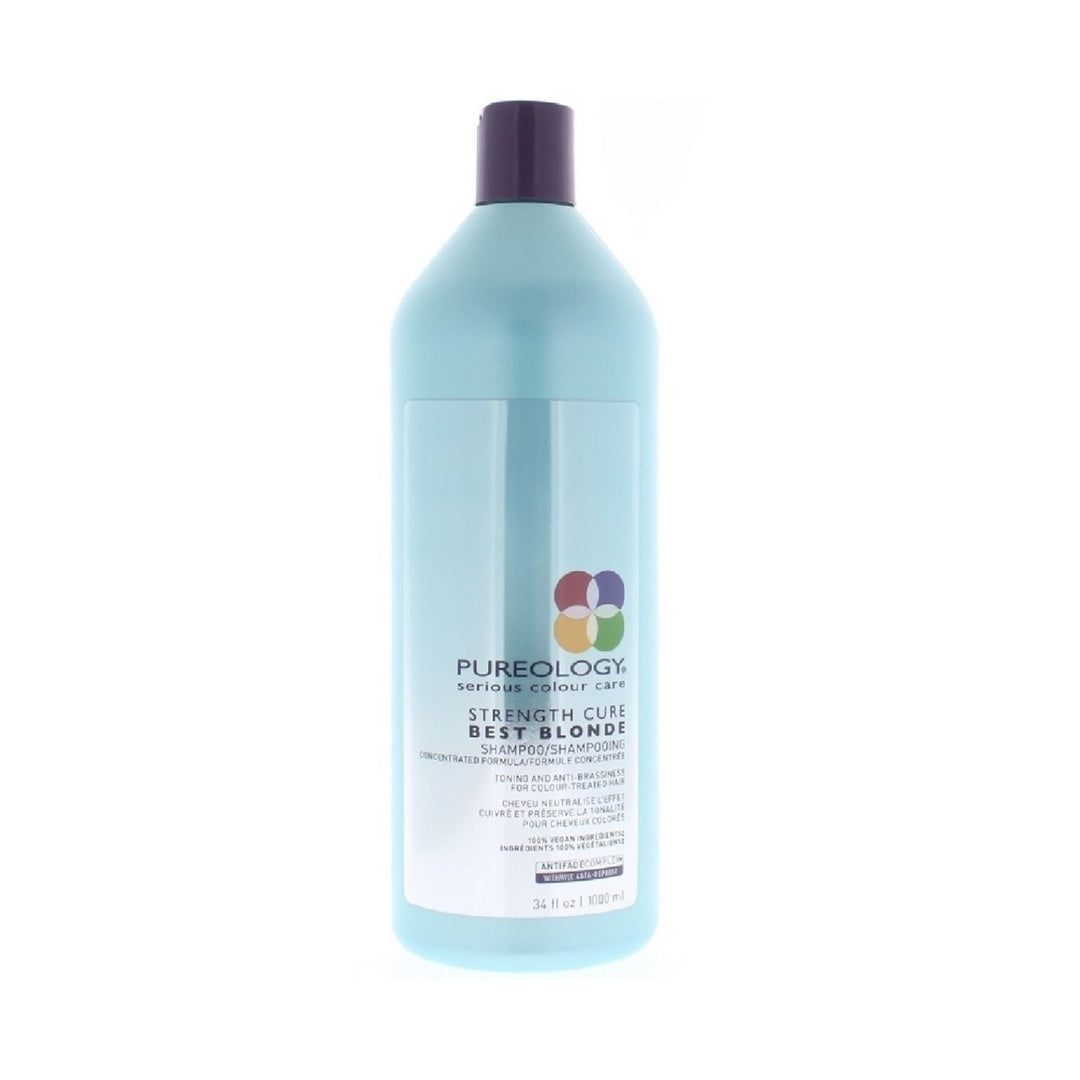 Pureology Strength Cure Best Blonde Shampoo Liter/33.8oz Image 1