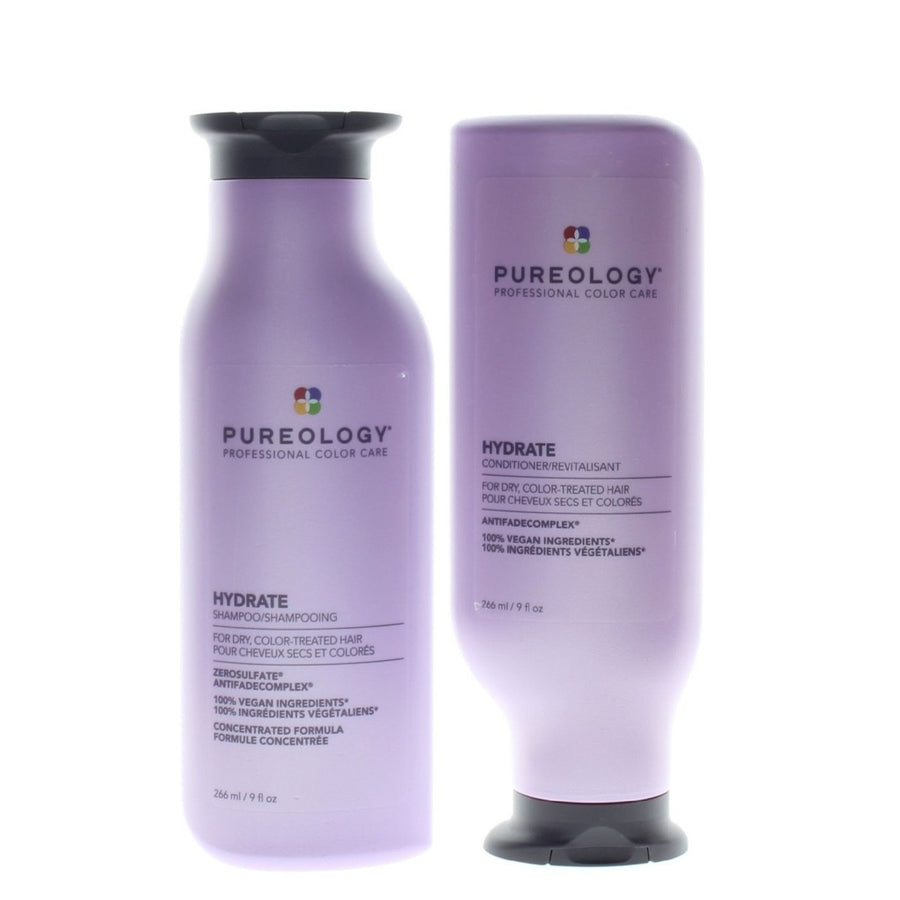 Pureology Hydrate Shampoo and Conditioner 9oz/266ml Combo Image 1