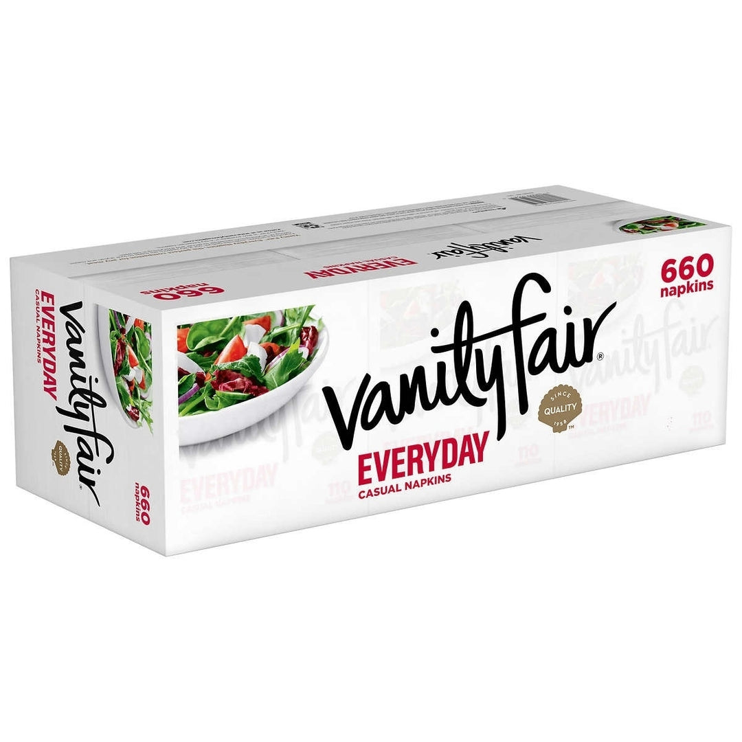 Vanity Fair Everyday Napkin 2-Ply 110-count 6-pack Image 2