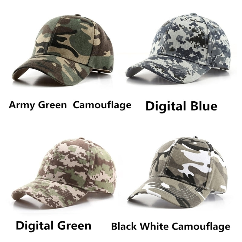 Unisex Outdoor Sports Digital Camouflage Baseball Cap Image 1