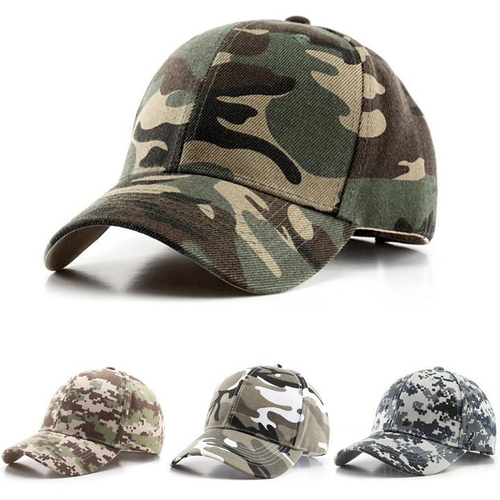 Unisex Outdoor Sports Digital Camouflage Baseball Cap Image 3