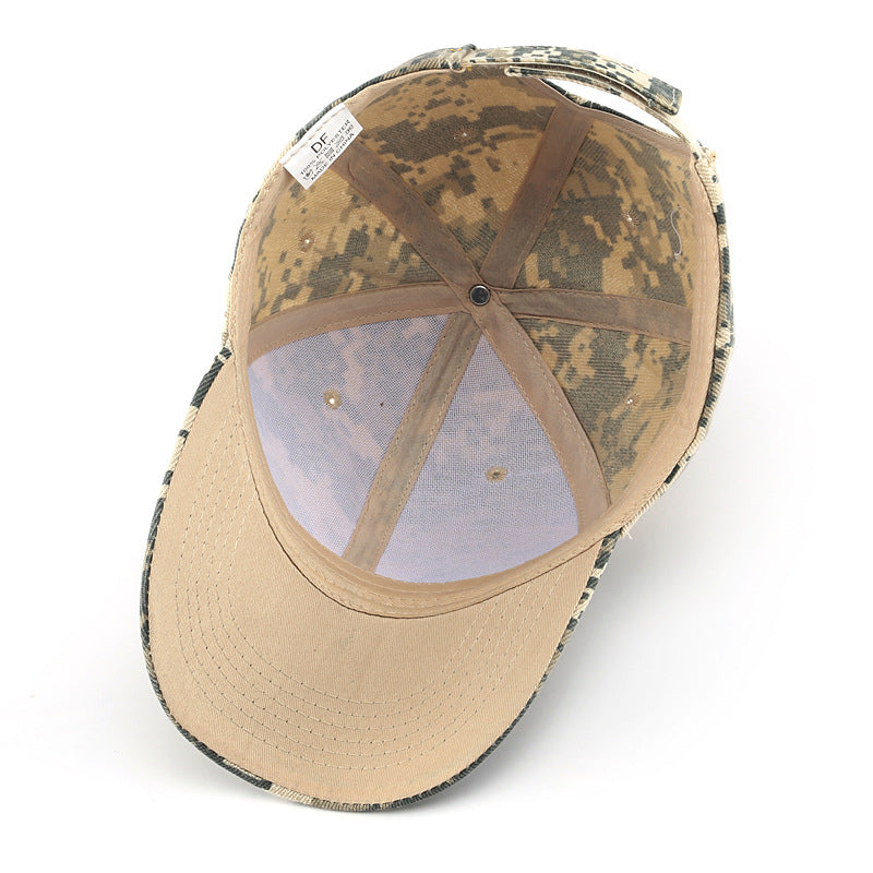 Unisex Outdoor Sports Digital Camouflage Baseball Cap Image 4