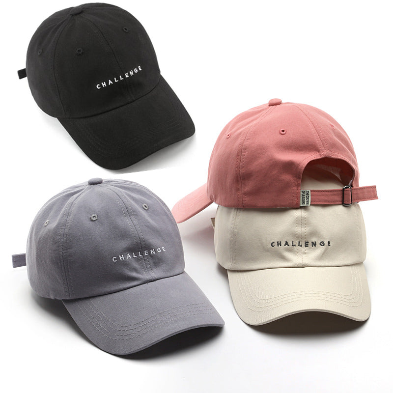 Unisex All-match Letter Embroidery Baseball Cap Image 1