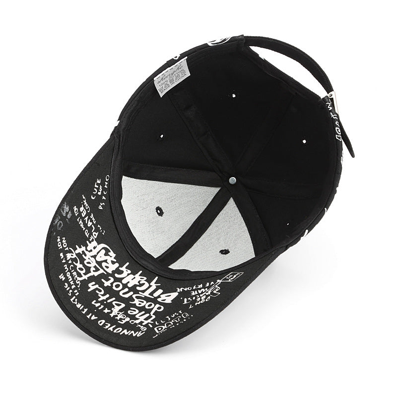 Unisex Outdoor Graffiti Hip Hop Sun Hat Image 4