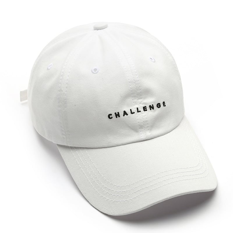 Unisex All-match Letter Embroidery Baseball Cap Image 1