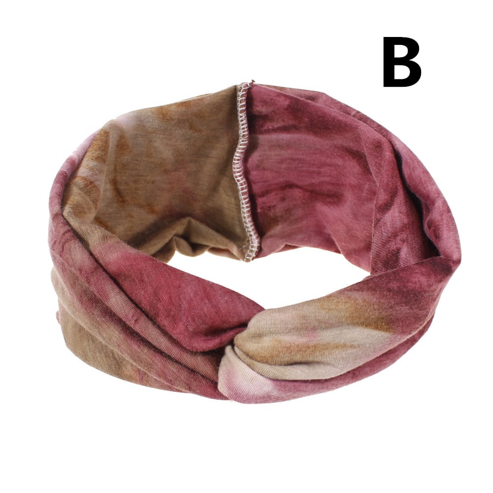 Tie Dye Twist Headwraps Image 1