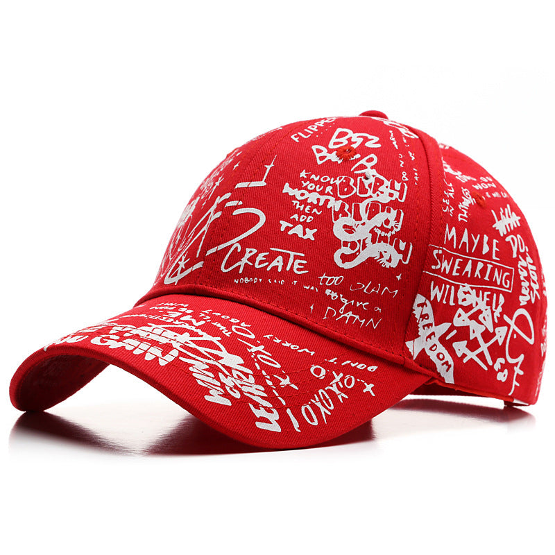 Unisex Outdoor Graffiti Hip Hop Sun Hat Image 9