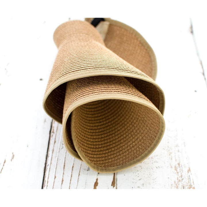 Foldable Wide Brim Bow Visor Image 4