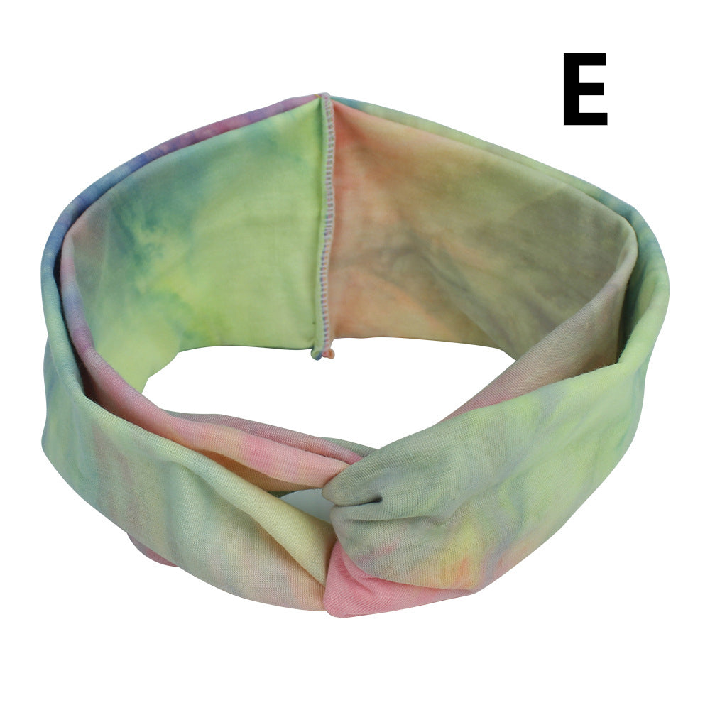 Tie Dye Twist Headwraps Image 6