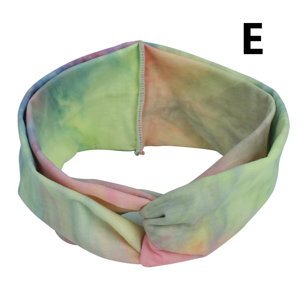 Tie Dye Twist Headwraps Image 1