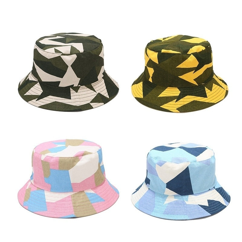 Camouflage Double-sided Fisherman Hat Image 1