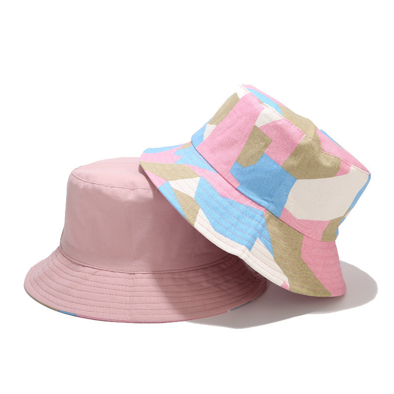 Camouflage Double-sided Fisherman Hat Image 4