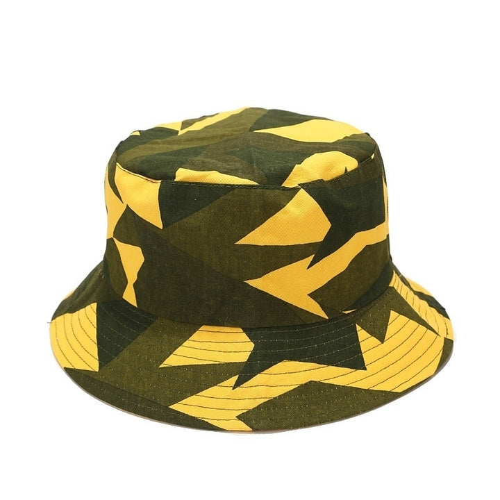 Camouflage Double-sided Fisherman Hat Image 6