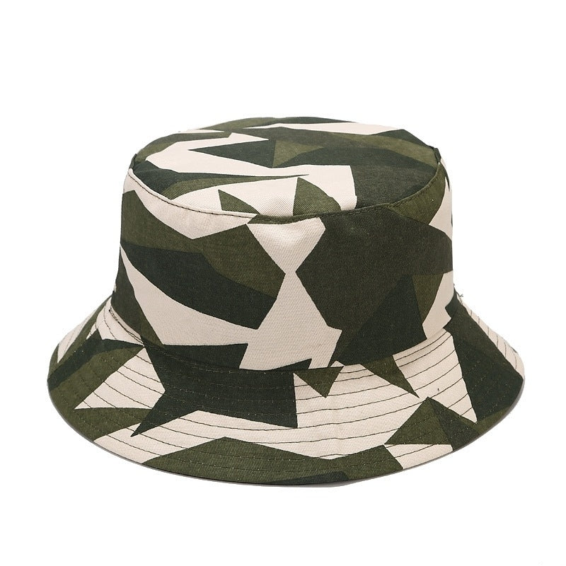 Camouflage Double-sided Fisherman Hat Image 7