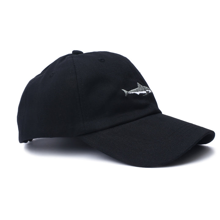 Unisex Shark Embroidery Baseball Cap Image 3