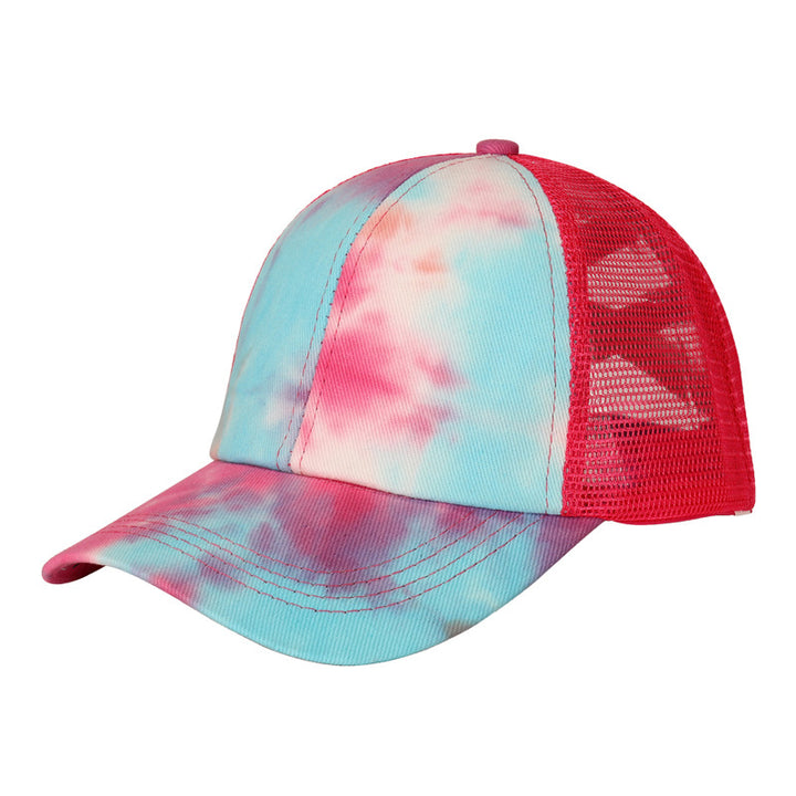 Tie-dye Open Cross Sunhat Image 8