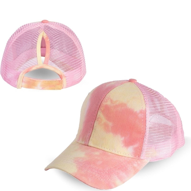 Tie-dye Open Cross Sunhat Image 11