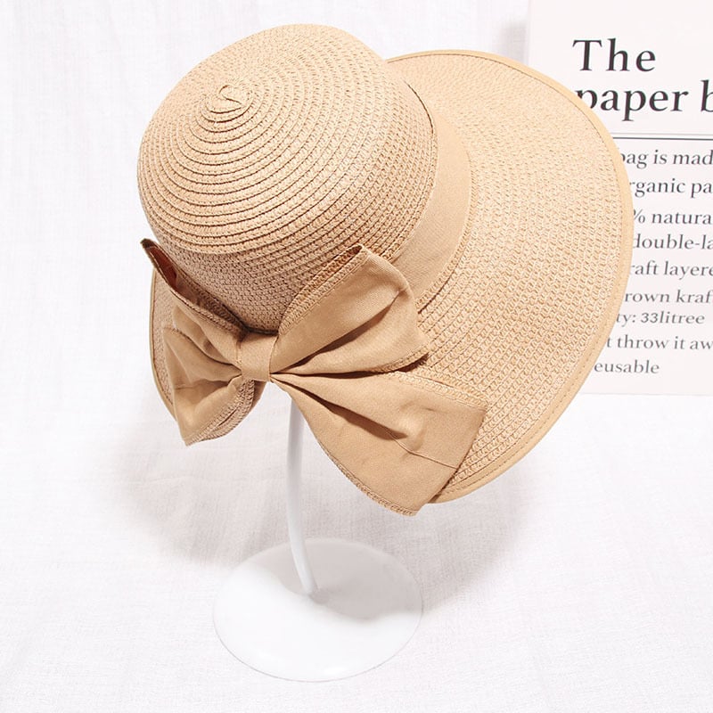 Simple And Versatile Sunscreen Straw Hat Image 1