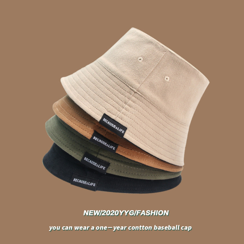 Female Letter Double-sided Fisherman Hat Image 1