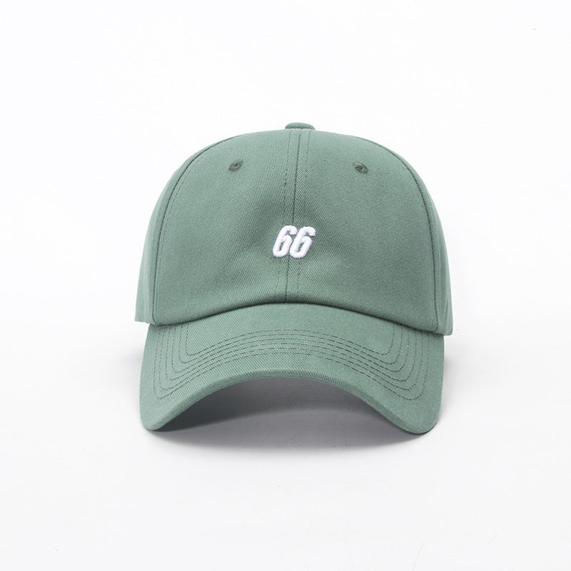 Unisex Embroidery Number 66 Baseball Cap Image 3