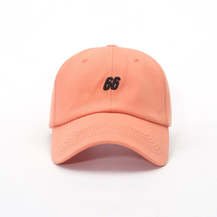 Unisex Embroidery Number 66 Baseball Cap Image 4