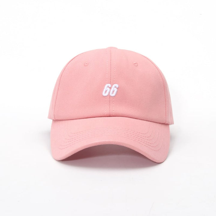 Unisex Embroidery Number 66 Baseball Cap Image 4